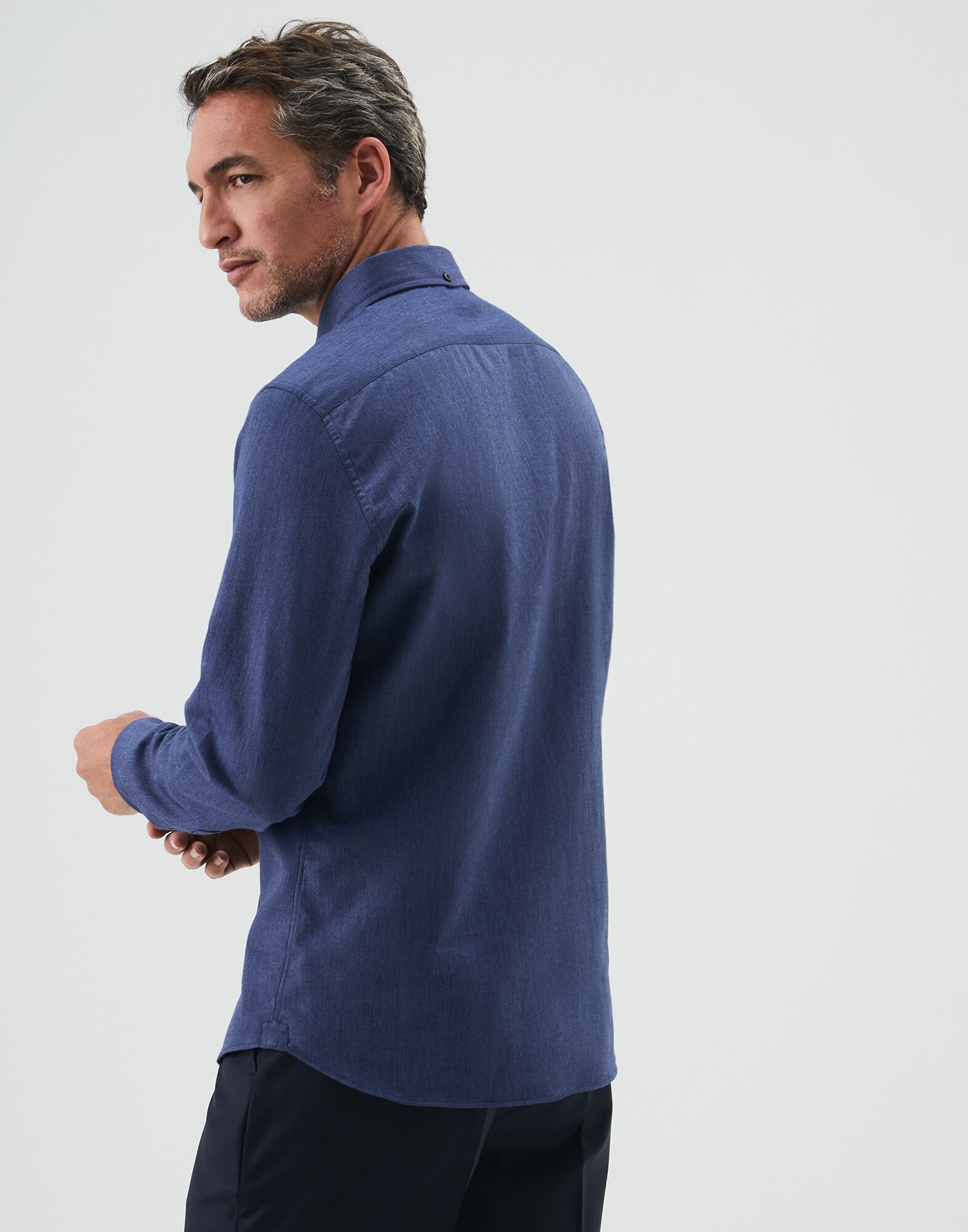 Button Down Shirt Denim Man 2 - Brunello Cucinelli