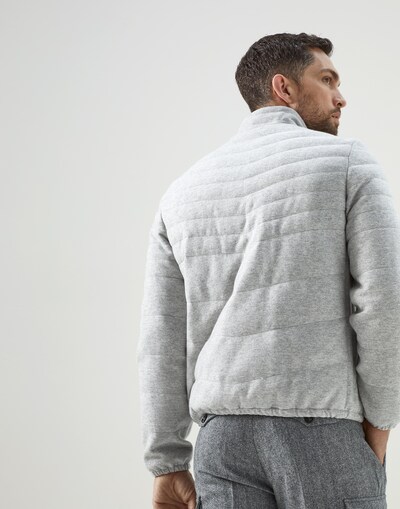 Knit Down Jacket - Back view