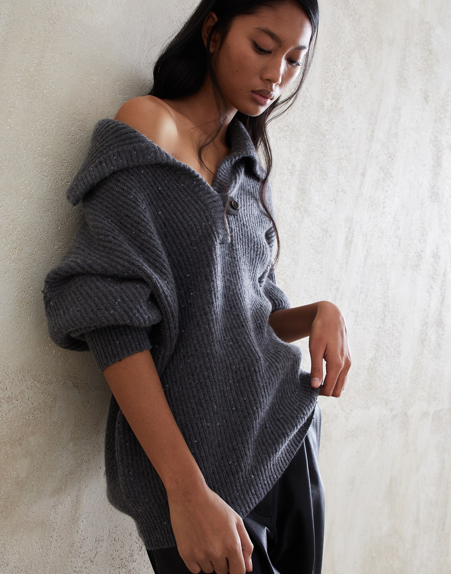 Jersey Escote Pico - Vista editorial