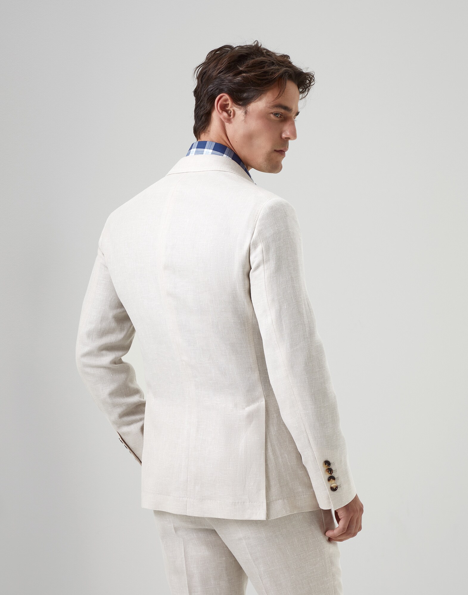 One-and-a-Half-Breasted Blazer - Back view