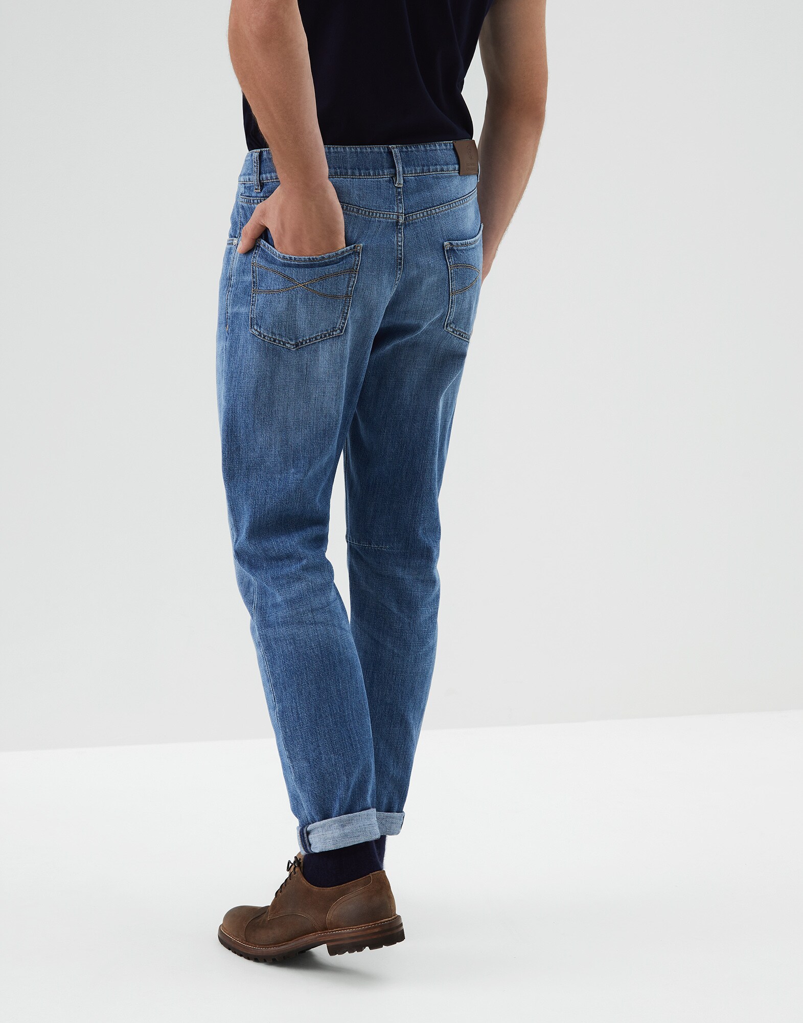 Denim Trousers - Back