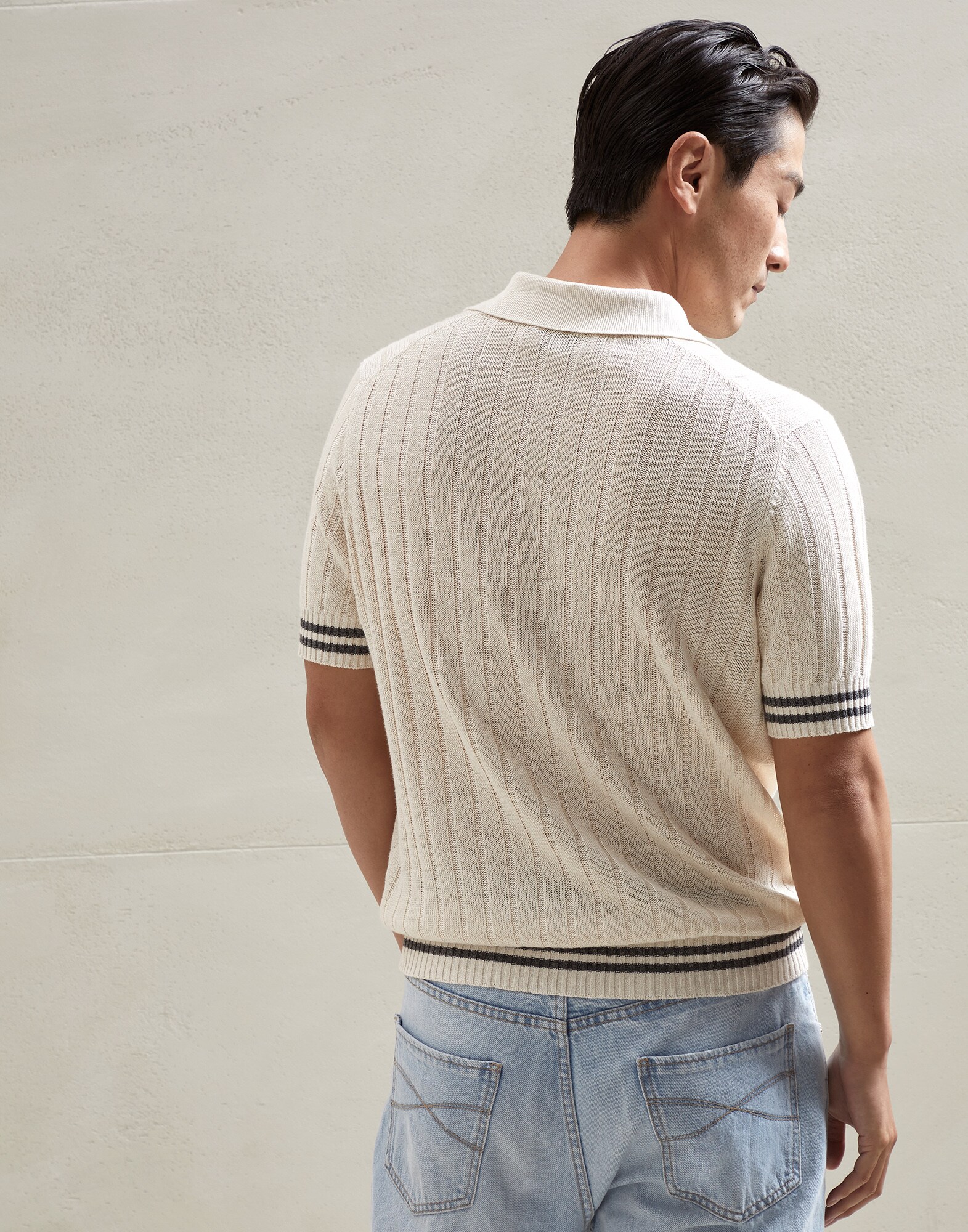 Pull Style Polo - Vue arrière