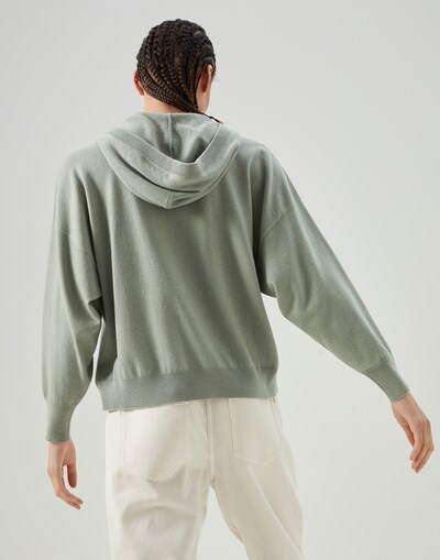 Hooded Sweater - Back view