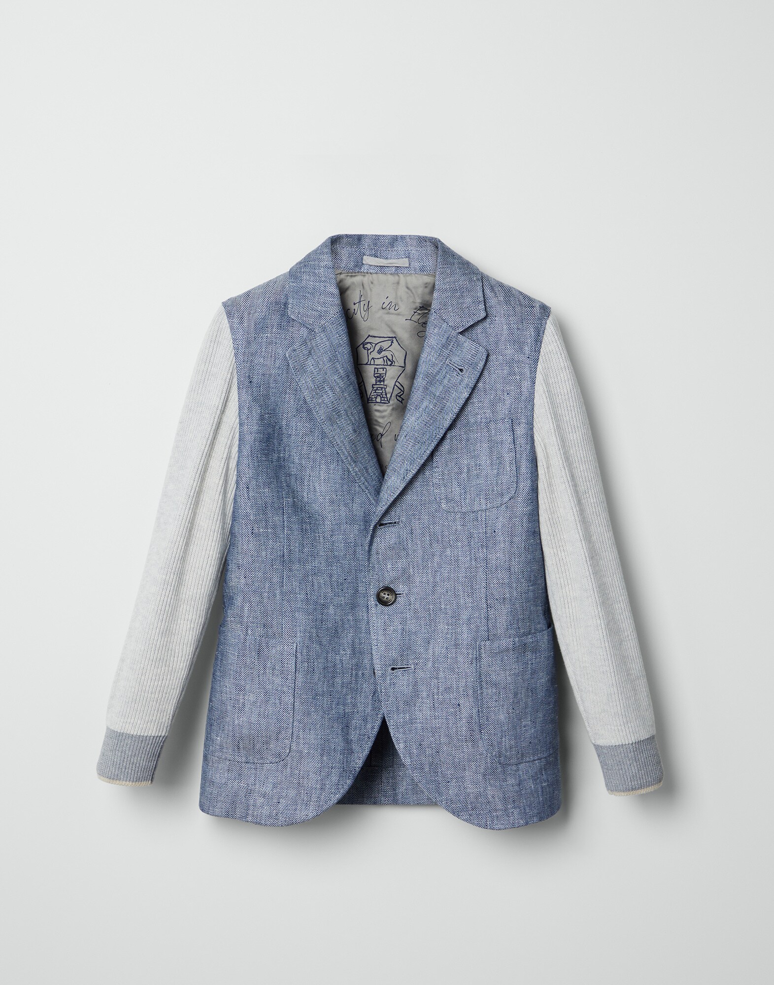 Chevron blazer
