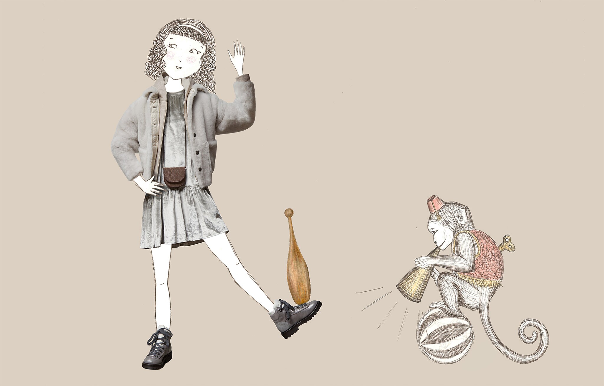 Topwear Beige Girl 4 - Brunello Cucinelli
