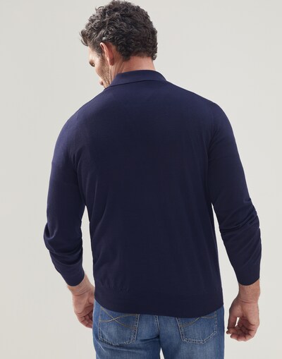 Polo-Style Sweater - Back view