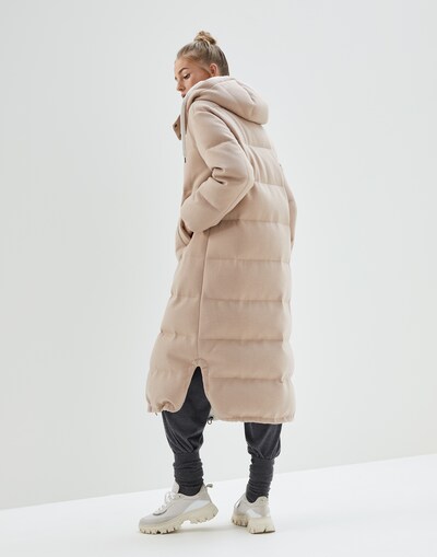 Knit Down Jacket - Back view