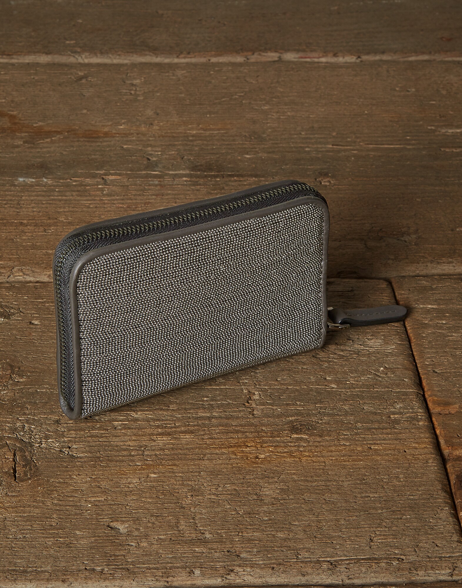 Wallet Dark Grey Woman 2 - Brunello Cucinelli