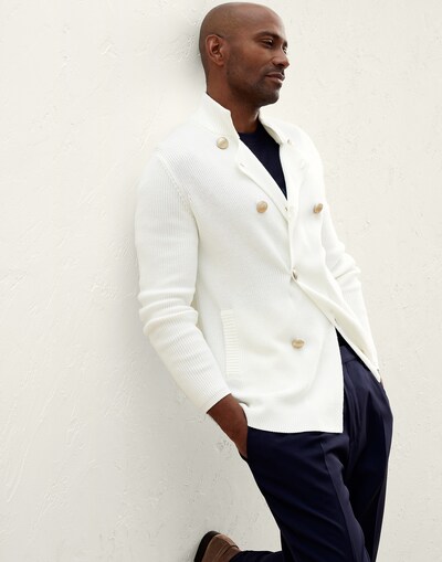 Button-front Cardigan - Editorial view