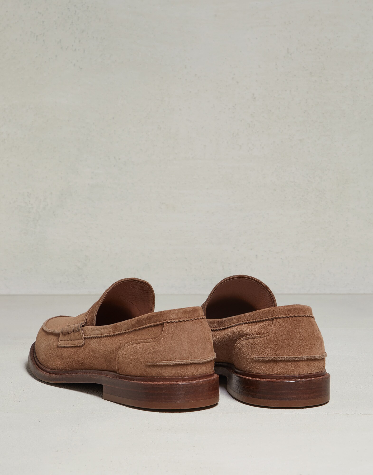Zapatos tipo Mocasines - Vista trasera